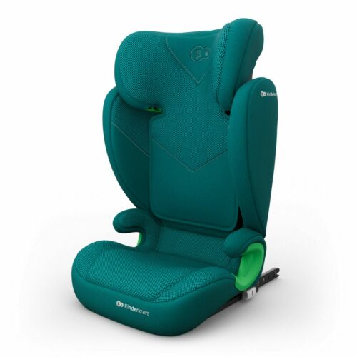 KINDERKRAFT Autósülés Junior Fix 2 Plus (100-150 cm) Zöld 171838599 - Autós gyerekülés