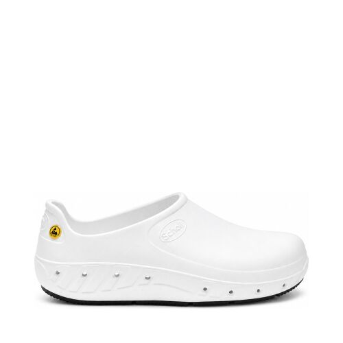 Scholl Ultragrip OB ESD EVA klumpa - fehér 171835353 - Munkavédelmi szandál és papucs