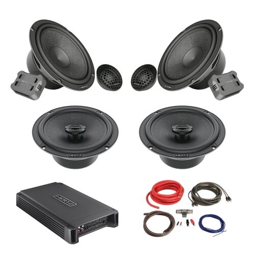 Autóhangszóró csomag erősítővel Seat Toledo 1 1991-1998 Hertz Cento 760 W 171851971 - Audio