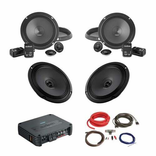 Autóhangszóró csomag erősítővel Nissan X-Trail 1 T30 2000-2007 Audison Prima 560 W 171857917 - Audio