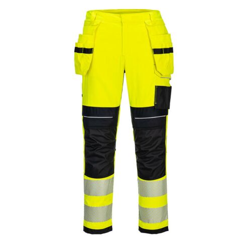 PW3 FR Modaflame Hi-Vis lengőzsebes nadrág PW_FR407YBR46 Sárga/Fekete - 46 méret 171867506 - Munkásnadrág
