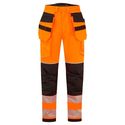 PW3 FR Modaflame Hi-Vis lengőzsebes téli nadrág PW_FR427OBRS Narancs/Fekete - S méret 171867830 - Munkásnadrág