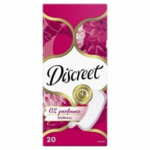 Discreet 0% Normal Multiform Tisztasági Betét, 20 db 171979947 - Intimbetét