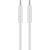 Goobay USB kábel USB-C - USB-C 0.5 m fehér (JAB-4780424) 172000304