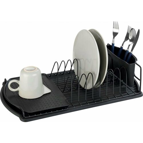 Wenko szárító BASIC, 47 x 26 cm, fekete, WENKO 172005160 - Edényszárító