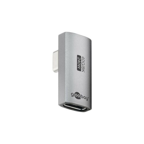 Goobay USB adapter adapter USB-C függőleges 90 hosszú, USB4 172008186 - USB átalakító