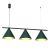 FÜGGŐLÁMPA CAPITAL BLACK GREEN 3XGX53 172015726