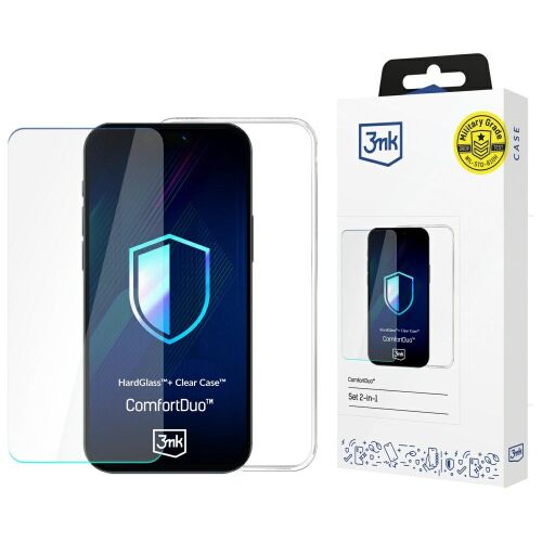 3MK ComfortDuo Clear készlet Motorola Moto G34 5G-hez 172023972 - Telefontok