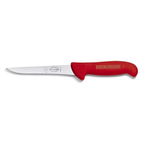 Dick ErgoGrip csontozókés (13 cm) egyenes Piros 172029325 - Konyhakés