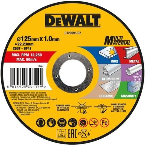 Dewa Csiszolókorong Multi-Mat. 125x1x22,23 mm 172033161 