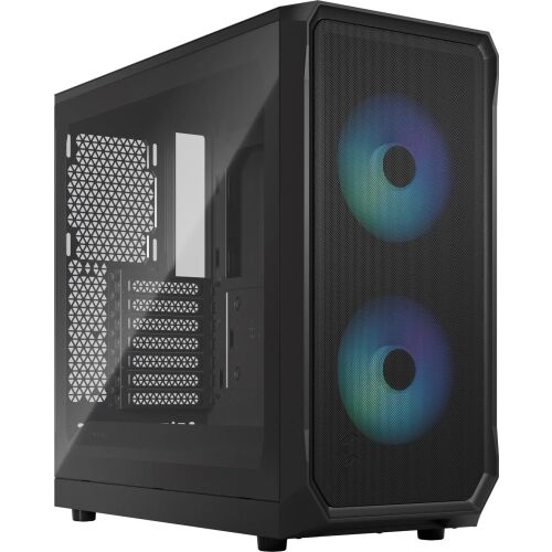 Fractal Design Focus 2 RGB fekete tok (FD-C-FOC2A-03) 172033633 - Számítógépház