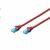 Digitus DK-1512-005/R UTP patch kábel CAT5e 0.5m piros 172053964