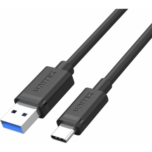 Unitek USB kábel USB-A - USB-C 3 m Fekete (C14103BK-3M) 172062452 - Adatkábel