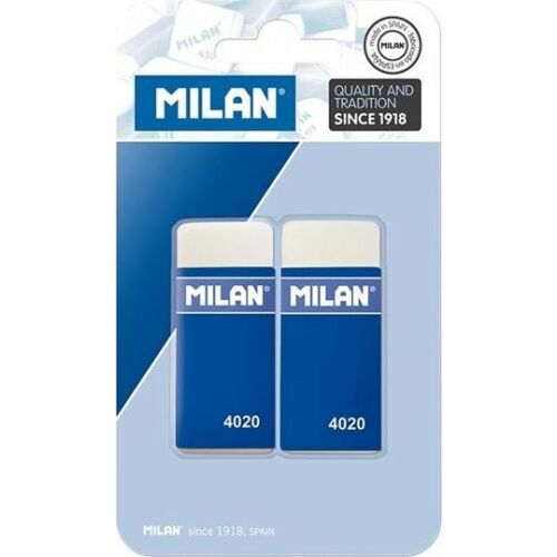 Szintetikus radír 4020 2db bls MILAN 172065437 - Iskolakezdés és iskolaszer