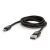 USB Logo USB-A kábel - microUSB 1 m Fekete 172067931