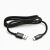 USB Logo USB-A kábel - USB-C 1 m Fekete 172071326