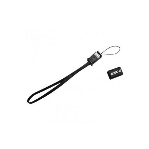 USB Logo USB-A kábel - MiniUSB 0,3 m Fekete (24904) 172073086 - USB kábel