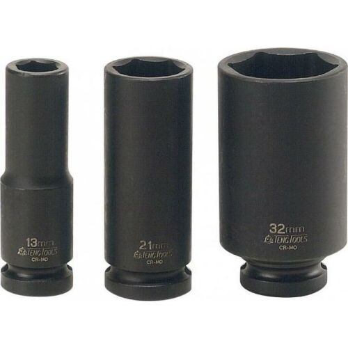 Teng Tools Gépi hosszú csavarfej 1/2" 19 mm DIN 172075642 - Dugókulcs