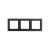 Berker Frame Q.1 3-szeres antracit bársony (10136086) 172082857