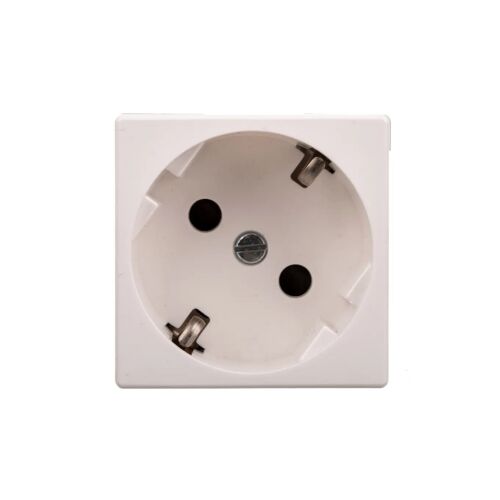 Kontakt-Simon Single Socket K45 földelő schuko 16A 250V tiszta fehér (K11/9) 172082876 - Konnektor és dugalj