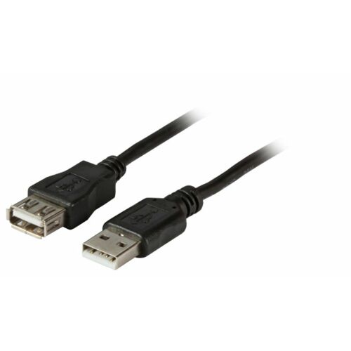 Kábel USB EFB USB-A - USB-A 1 m Fekete (K5248SW.1V2) 172087761 - USB kábel