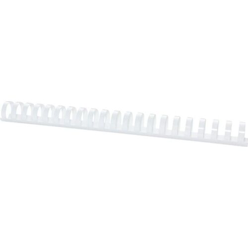 Irodai termékek Binding Ridges OFFICE PRODUCTS, A4, 25mm (240 lap), 50 db, fehér 172094570 - Lefűzőspirál