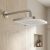 Téglalap alakú esőztető fej REA JS-032 Brushed Nickel 180836208