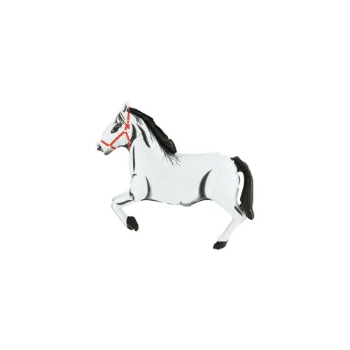 Mini - Fehér ló fólia lufi, 30 cm 172112789 