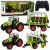 RC Távirányítású traktor erdészeti pótkocsival és rönkfogóval 1:24 172246772