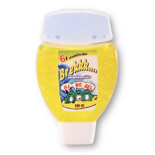 WC illatosító gél 200 ml + kosár Brekk sárga 172338116 - WC illatosító