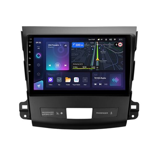 Autós navigáció Teyes CC3L Citroen C-Crosser 2007-2012 4+32GB 9" IPS Octa-core 1.6Ghz Android 4G Bluetooth 5.1 DSP - A verzió 172344106 - Fejegység
