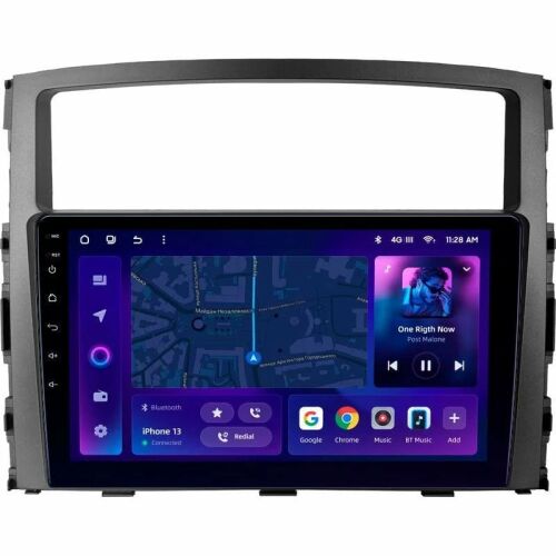 Autó navigáció MOSS M3 Mitsubishi Pajero 4 V80 2006-2021 4+32GB 9" QLED Octa-core 2Ghz, Android 4G Bluetooth 5.1 DSP 172346804 - Fejegység