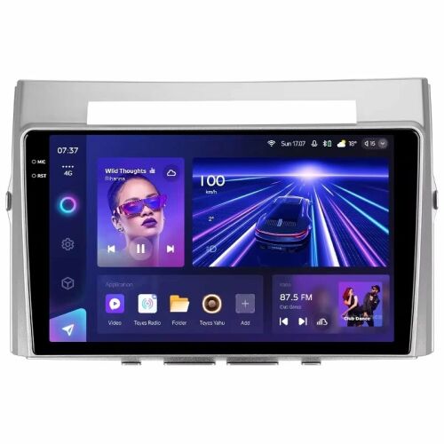 Autós navigáció Teyes CC3 2K Toyota Verso 2004-2009 4+64GB 9.5" QLED Octa-core 2Ghz, Android 4G Bluetooth 5.1 DSP 172346865 - Fejegység