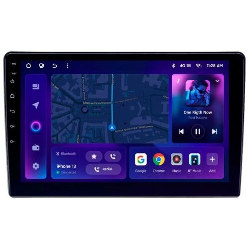 Autó navigáció MOSS M3 Nissan X-Trail 1 T30 2000-2007 4+32GB 10" QLED Octa-core 2Ghz, Android 4G Bluetooth 5.1 DSP 172346916 - Fejegység