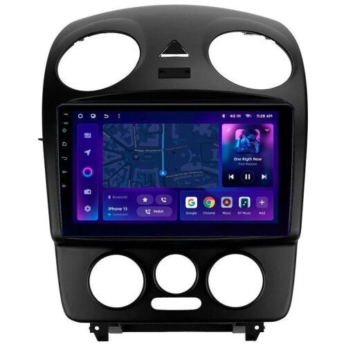 Autó navigáció MOSS M3 Volkswagen New Beetle 1998-2010 4+32GB 9" QLED Octa-core 2Ghz, Android 4G Bluetooth 5.1 DSP 172347261 - Fejegység