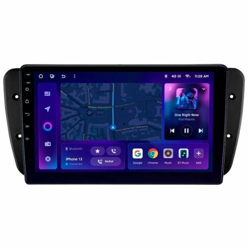 Autós navigáció MOSS M3 Seat Ibiza 4 2008-2017 4+32GB 9" QLED Octa-core 2Ghz, Android 4G Bluetooth 5.1 DSP 172347275 