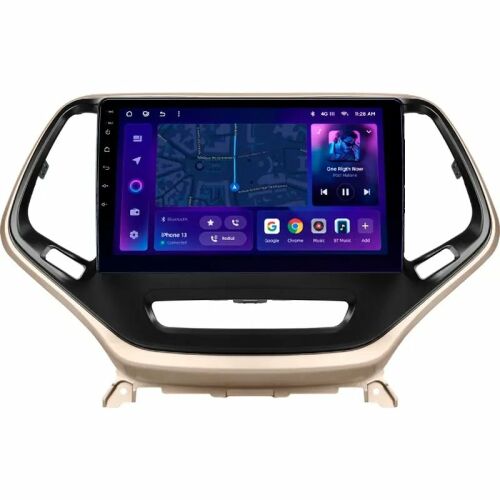 Autó navigáció MOSS M3 Jeep Cherokee 5 2015-2018 4+32GB 10" QLED Octa-core 2Ghz, Android 4G Bluetooth 5.1 DSP 172347303 - Fejegység