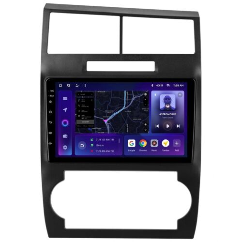 Autó navigáció MOSS M3 Dodge Magnum 2003-2007 4+32GB 9" QLED Octa-core 2Ghz, Android 4G Bluetooth 5.1 DSP 172347299 - Fejegység