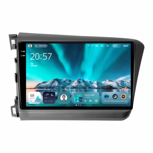 Autós navigáció Teyes CC4L DTS Honda Civic 9 2011-2017 6+64GB 9" QLED Qualcomm 2Ghz, Android 4G Bluetooth 5.1 DSP 172355081 - Fejegység