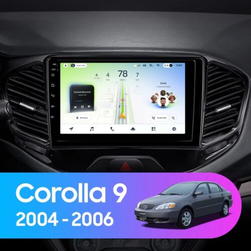 Autós navigáció Teyes CC4L DTS Toyota Corolla 9 2000-2006 6+64GB 9" QLED Qualcomm 2Ghz, Android 4G Bluetooth 5.1 DSP 172356174 - Fejegység