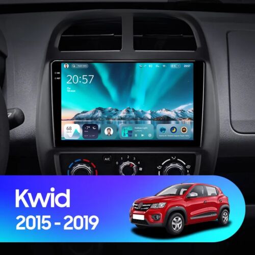 Autós navigáció Teyes CC4 Renault KWID 2015-2019 6+128GB 9.5" QLED Octa-core 2.7Ghz, Android 4G Bluetooth 5.1 DSP 172356766 - Fejegység
