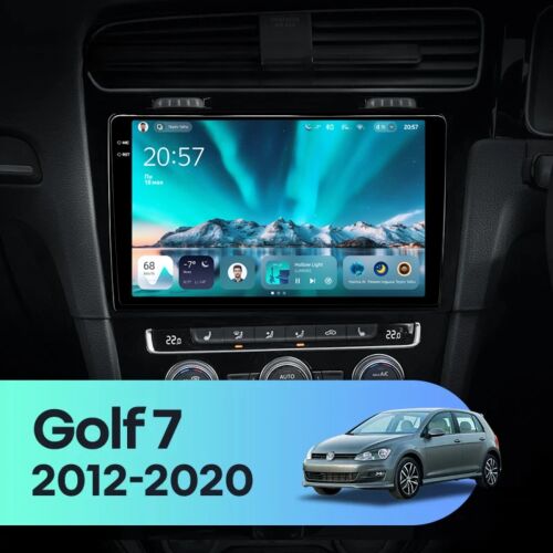 Autó navigáció Teyes CC4 Volkswagen Golf 7 2012-2020 8+128GB 10.36" QLED Octa-core 2.7Ghz, Android 4G Bluetooth 5.1 DSP - A verzió 172357892 - Fejegység