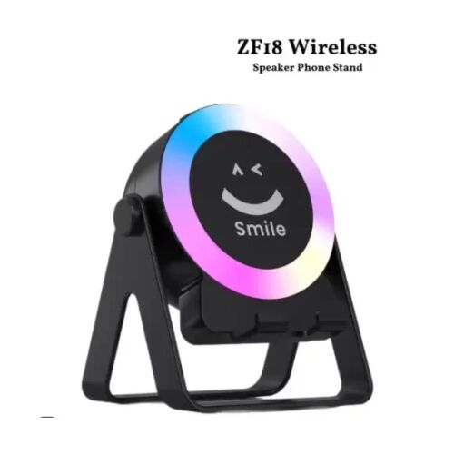 ZF18 Asztali Bluetooth Hangszóró és Telefontartó Állvány LED Világítással 172358804 