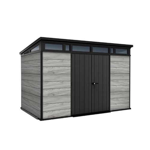 Kerti ház Keter PENT Signature 11x7 Storm Grey, padlóval