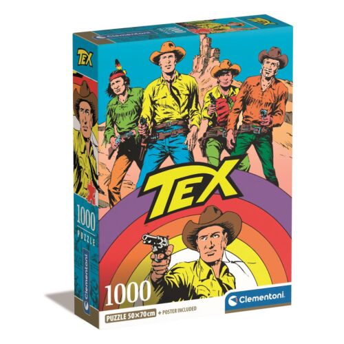 Tex Willer Rainbow 1000 db-os Compact puzzle Clementoni 174338827 - Játék