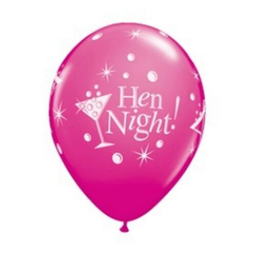 Lánybúcsú Hen Night léggömb, lufi 6 db-os 12 inch (30cm) 174340503 - Party kellék