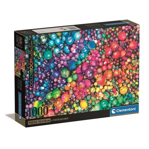 Színes golyók Marv 1000 db-os Compact puzzle Clementoni 174340941 