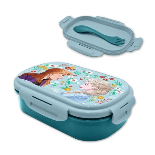 Disney Jégvarázs Enchanted szendvicsdoboz + evőeszköz szett 174341555 - Baba és tipegő