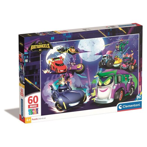 Batman Batwheels 60 db-os maxi puzzle Clementoni 174343221 - Játék