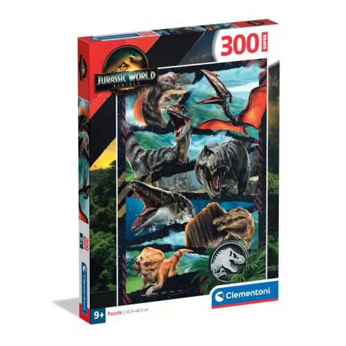 Jurassic World Battle Zone 300 db-os puzzle Clementoni